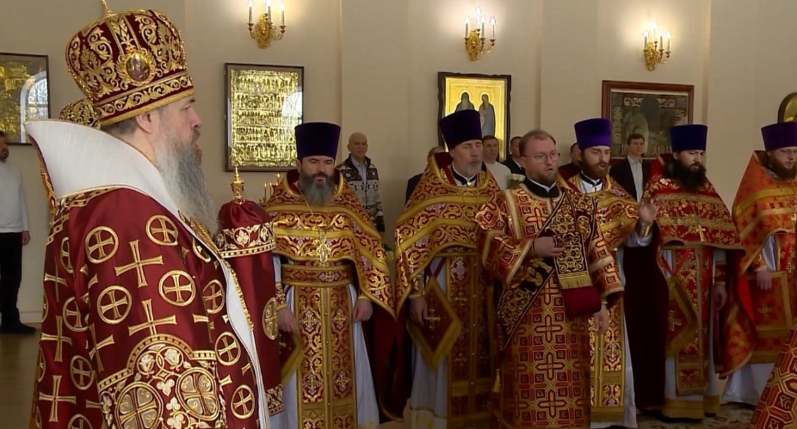 Митрополит Пензенский и Нижнеломовский Серафим отметил день своего тезоименитства